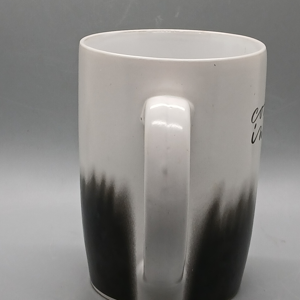 Stylish Black and White Mug - Coming in Hot - Picture 3 of 11